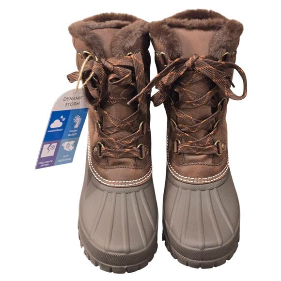 JBU by Jambu Casey Waterproof Slip Resistant Boot Brown Womens Size 6 NIB - Picture 2 of 11